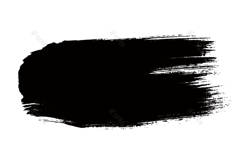 水墨图片,笔触元素,毛笔笔触PNG,笔刷免抠素材